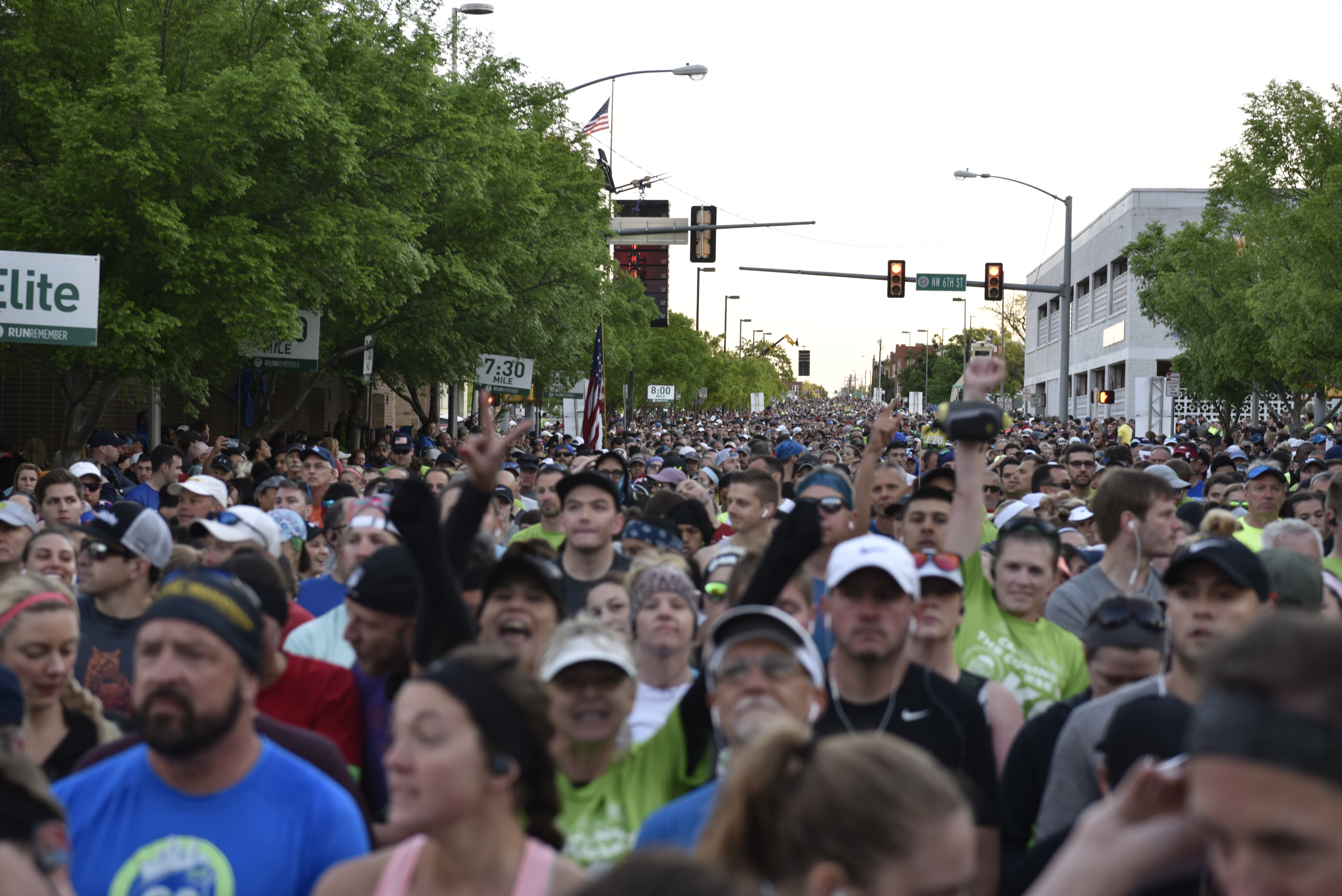 Oklahoma City Memorial Marathon 2019. Photo Credit, Nick Oxford