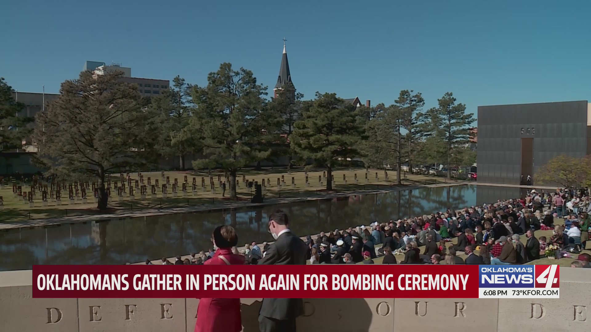 Survivors, family members gather together for remembrance ceremony after COVID-19