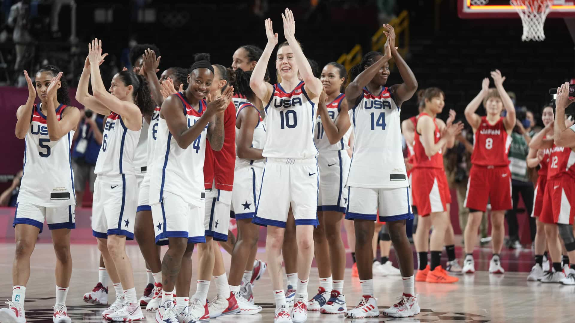 image of team usa women basketball