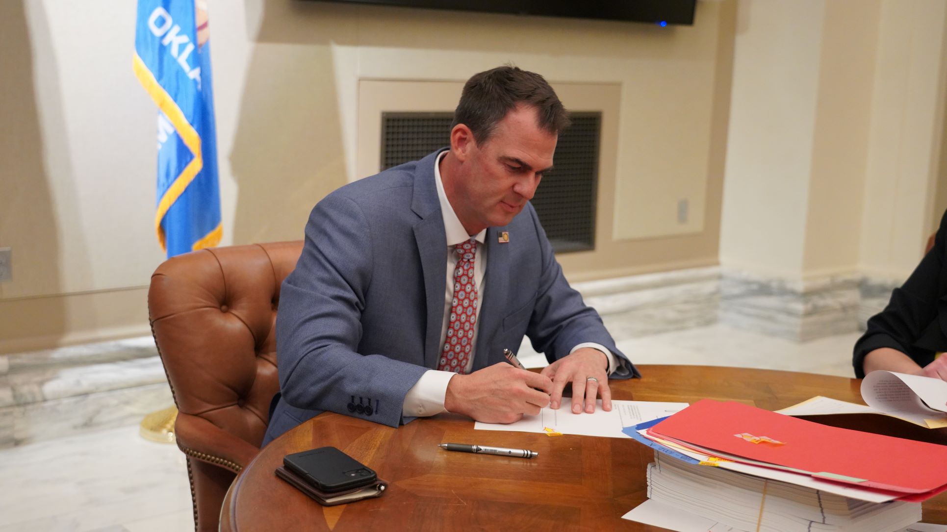 Image of Stitt signing legislation