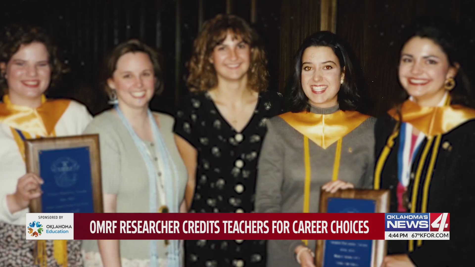 Dr. Courtney Montgomery graduating with other female colleagues