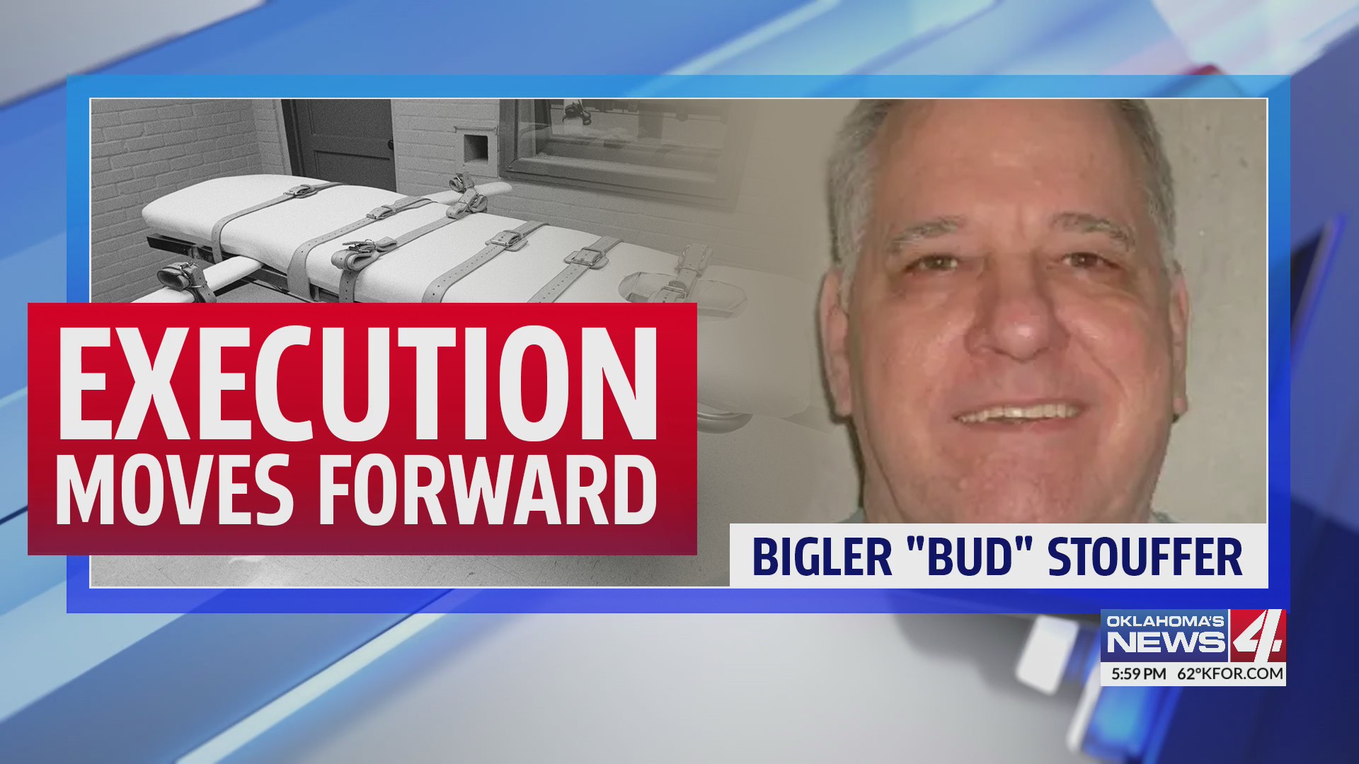 Bigler Stouffer's execution moves forward