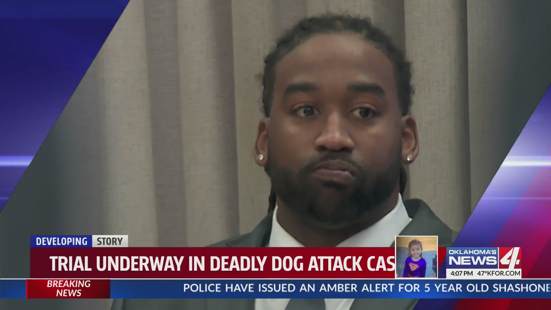 image of suspect in dog mauling trial